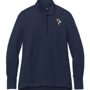 LK829 Port Authority® Ladies Fairway Stretch 1/4-Zip – River Blue Navy